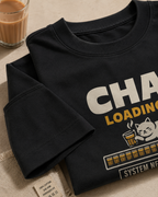 Bottle Green Chai Loadin oversized T-shirt for everyday streetwear