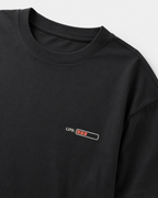 Navy Blue Life oversized T-shirt with relaxed unisex fit