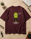 Low Maintenance oversized T-shirt in 240 GSM cotton by The Gully Store